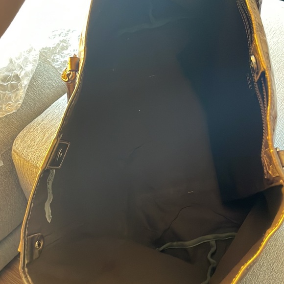 Authentic Gucci Large Tote Coated Canvas - Picture 12 of 14